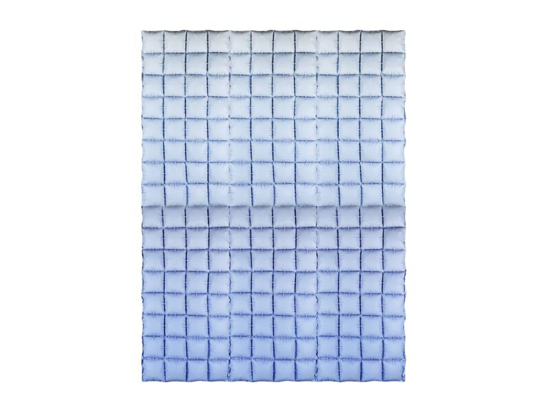 Cortina Balões Foil Azul Ombré
