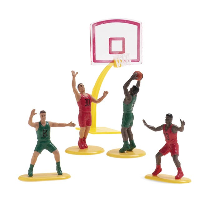 Decoração de Bolo Jogadores Basket