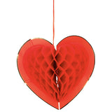 Honeycomb Coração Vermelho