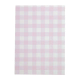 White and Pink Checkered Paper Bags