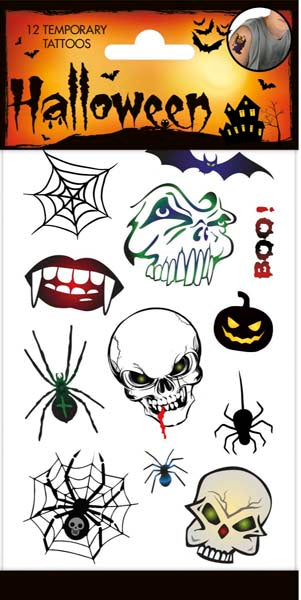 Tatuagens Terríficas de Halloween