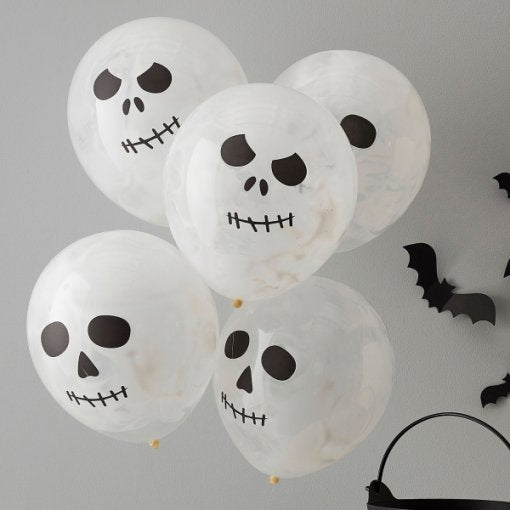 Balões Latex Skeleton Face