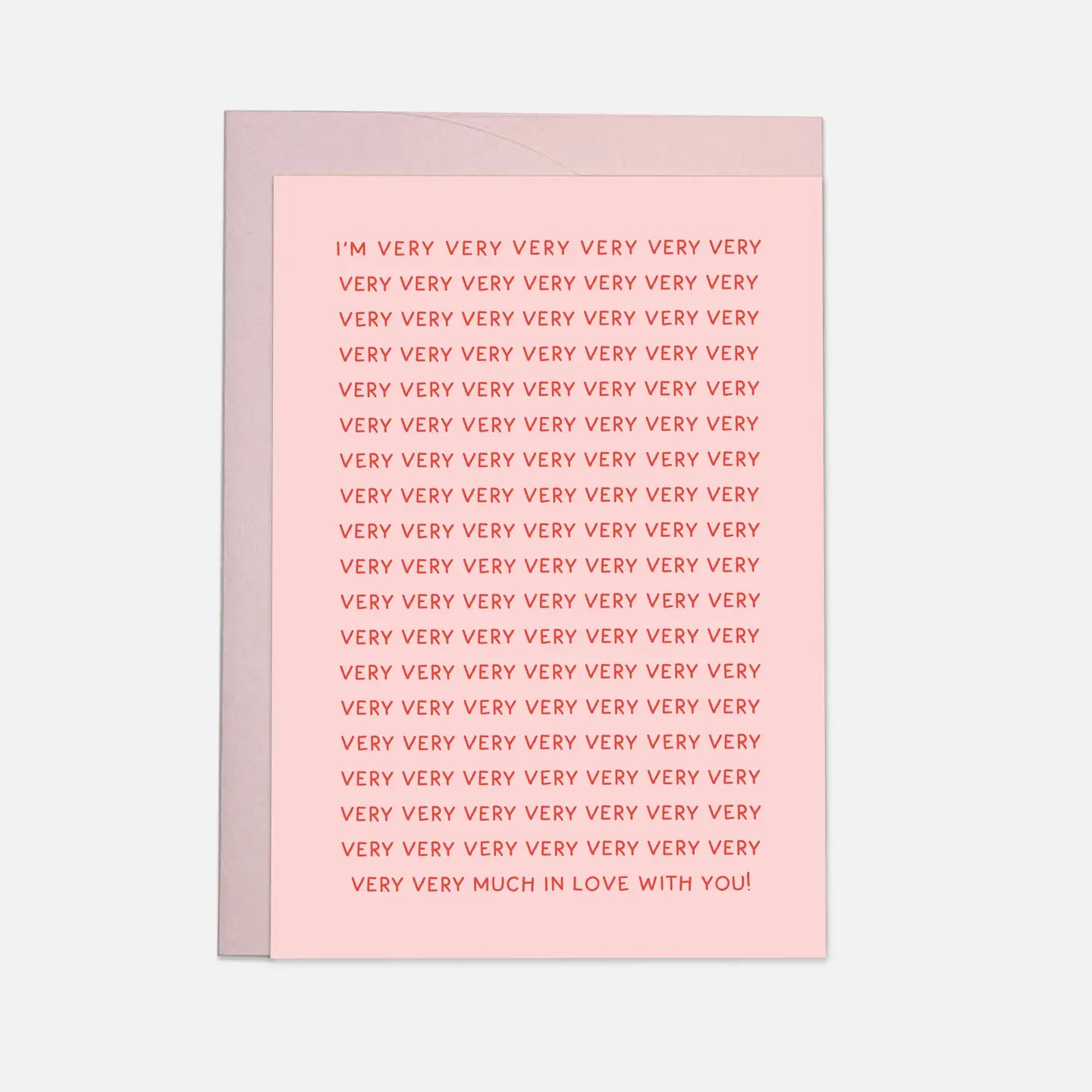 Postcard I'm Very, Very In Love