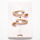 Duo de Ganchos Miffy Bronze
