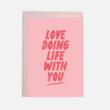 Postal Love Doing Life With You