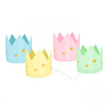 Coroas de Papel Coloridas