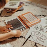 Bloco de desenho c/ Ilustrações Dinossauros