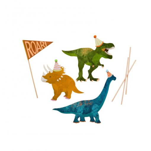 Dinosaur Cake Topper