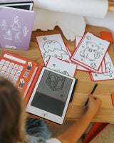 Bloco de desenho c/ Ilustrações Kawai