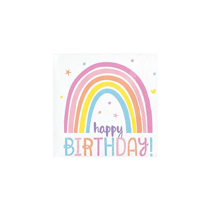 Rainbow Napkins