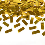 Canhão de confettis 40cm Dourado Foil