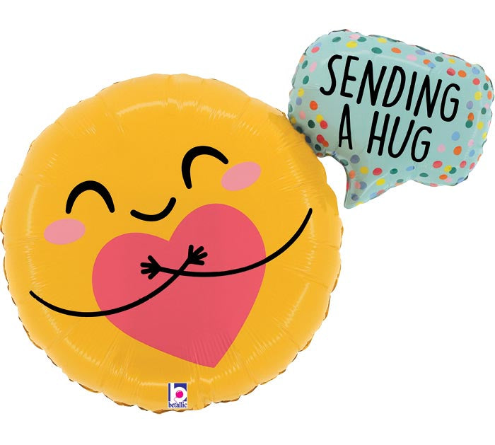 Balão Foil Smile Sending A Hug