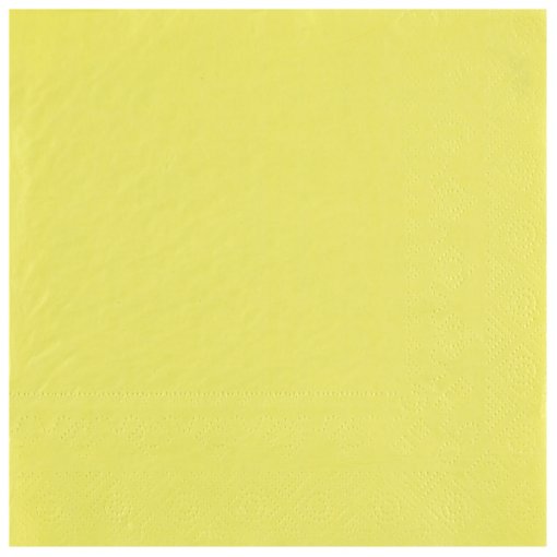 Guardanapos Amarelo Claro (grande)