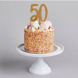 Golden Cake Topper #50