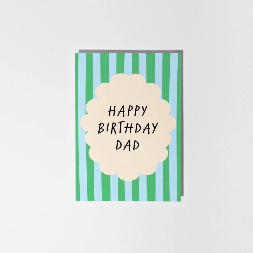 Postal Happy Birthday Dad