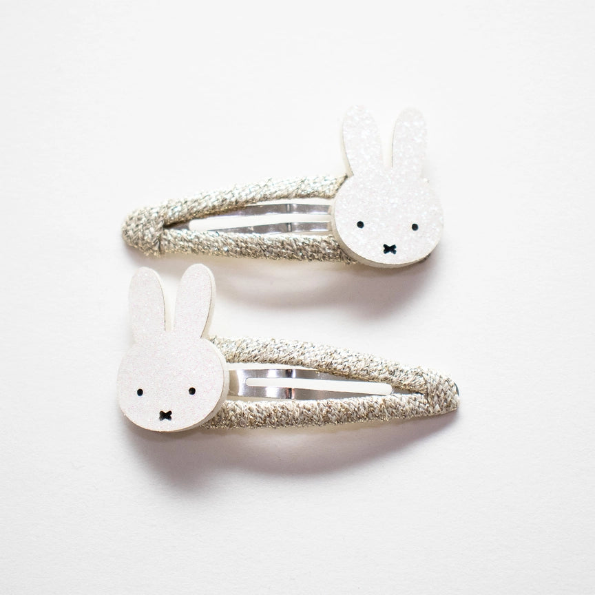 Duo de Ganchos Miffy White