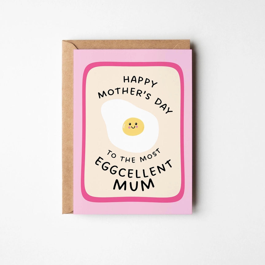 Postal Eggcellent Mum
