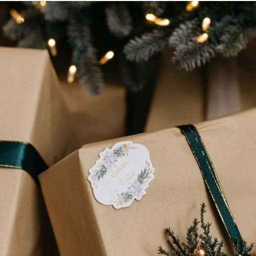 Etiquetas Natal Vintage