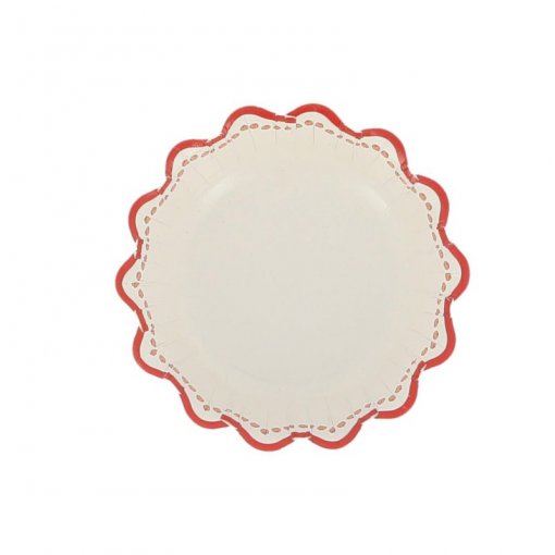 Taças 13cm Mix&Match - Riscas Vermelhas