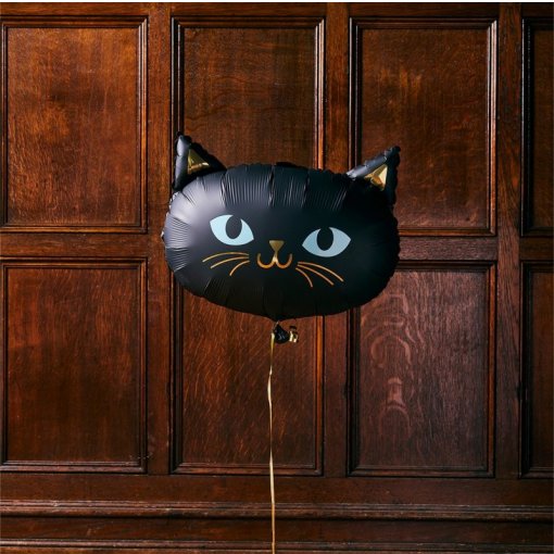 Balão Foil Gato Preto - Halloween
