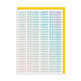 Postal Happy Birthday On Repeat