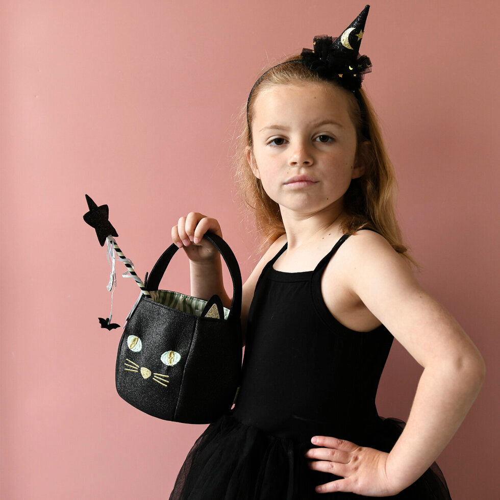 Trick or Treat Bag - Black Cat