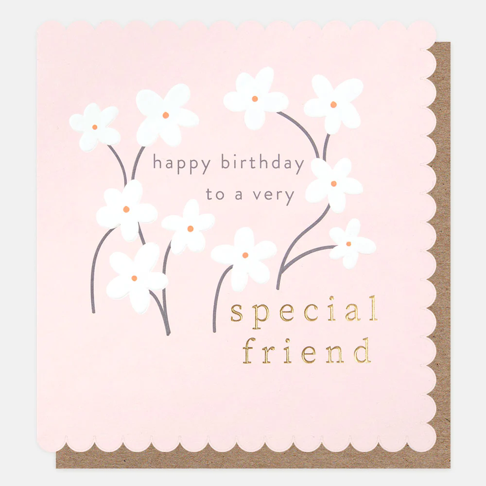 Postal Happy Bithday Special Friend