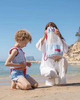 Mochila de Praia com Rede Baleias