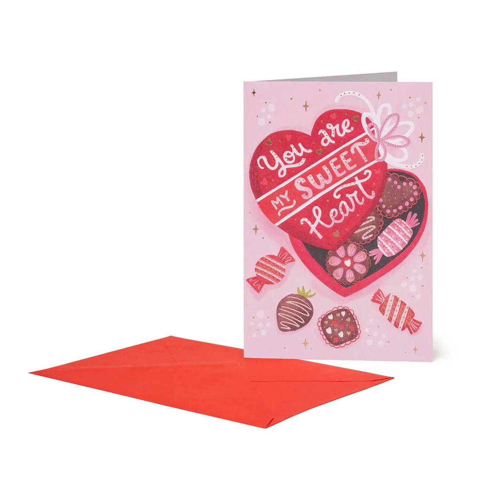 Postal Caixa Bombons - Love