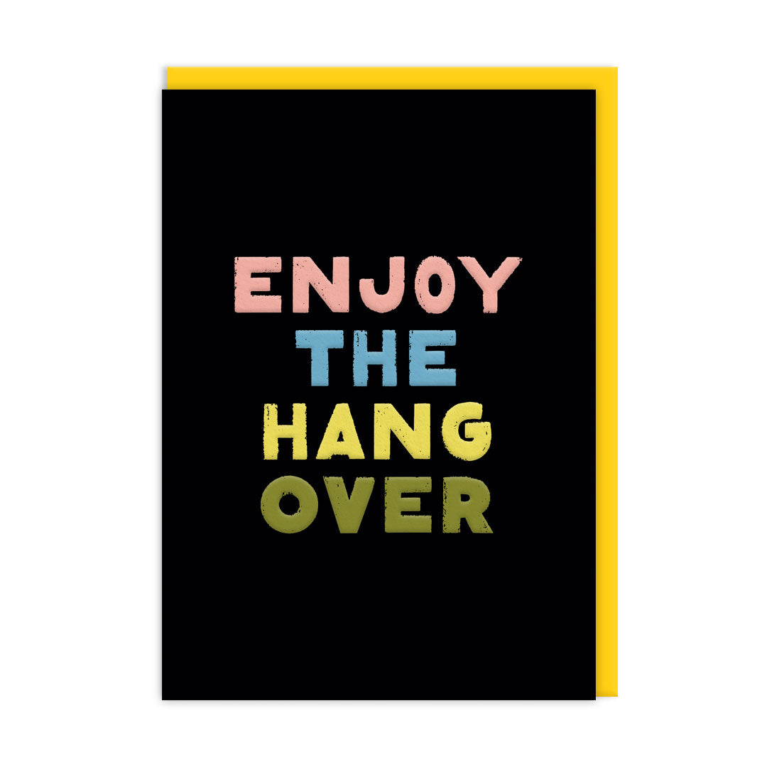 Enjoy the Hangover Postcard