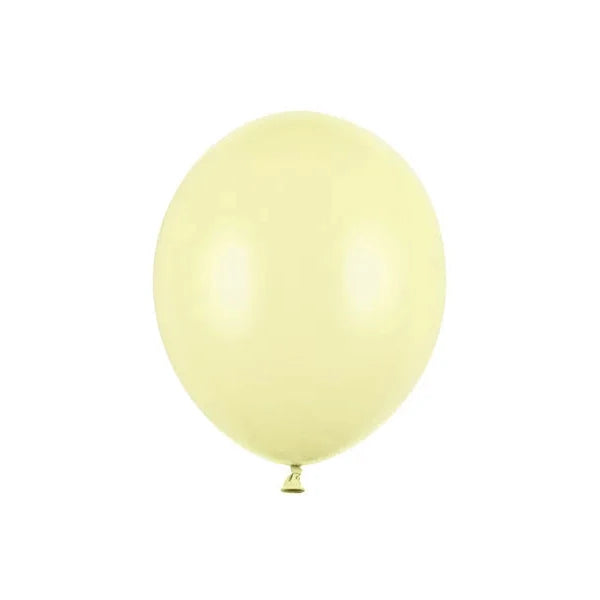 Pastel Yellow Latex Balloon