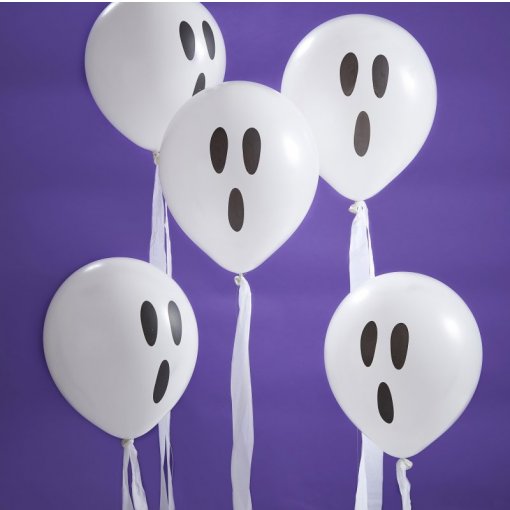 Ghost Latex Balloons