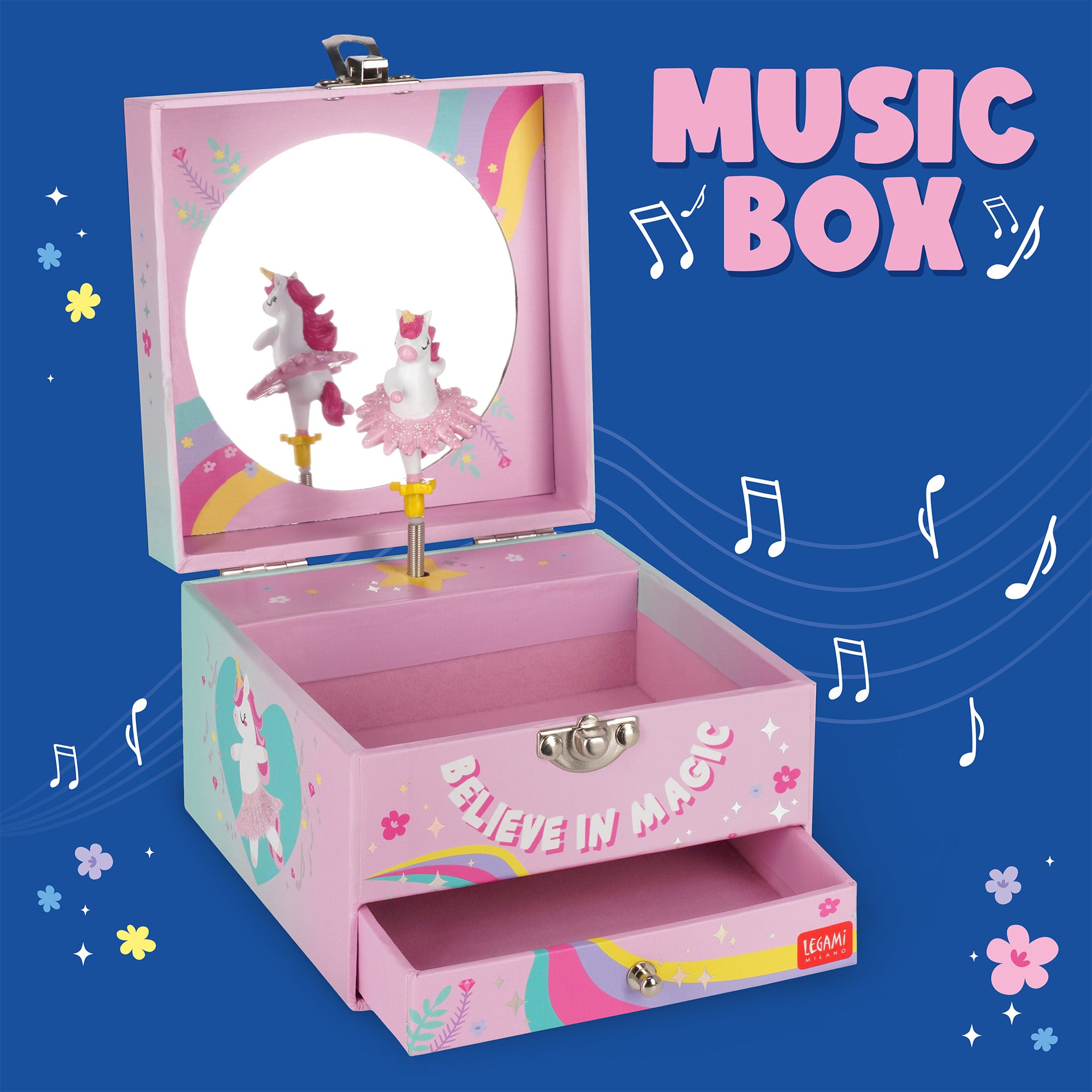 Caixa de Música Unicórnio
