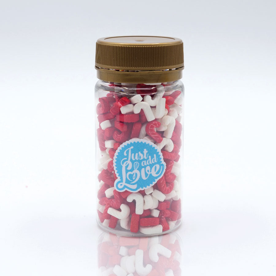 Sprinkles Mix Candy Canes