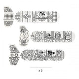 No Céu - Jogo de 3 Aviões para Colorir