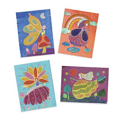 Jogo de Colagem de Missangas - País das Maravilhas