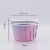 Pink and Lilac Cupcake Molds