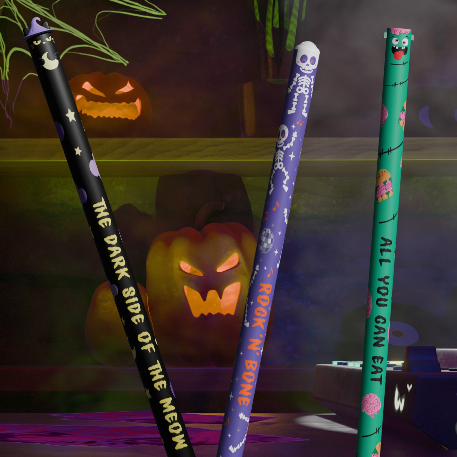 Halloween Erasable Pen Set 