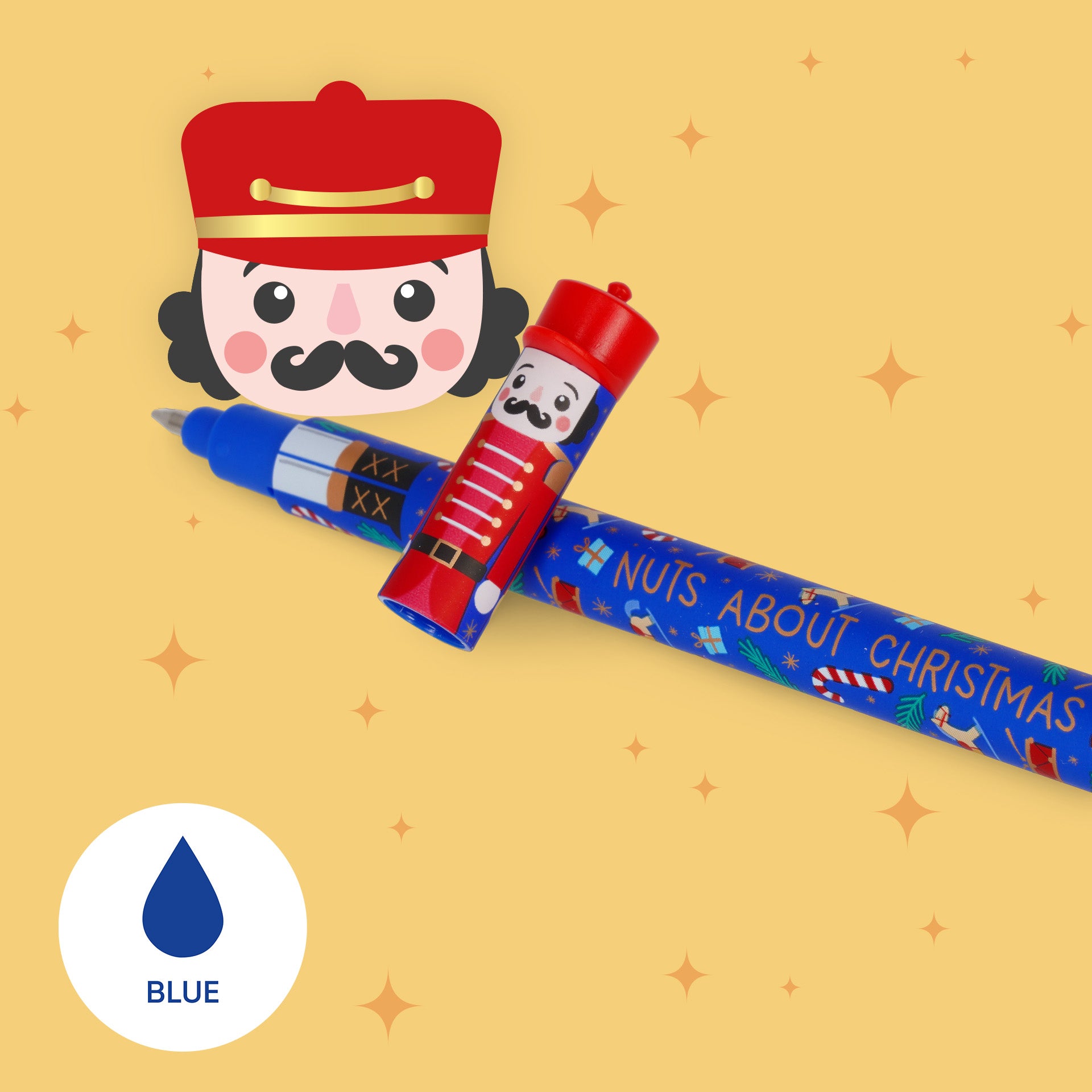 Set Canetas Apagáveis Natal