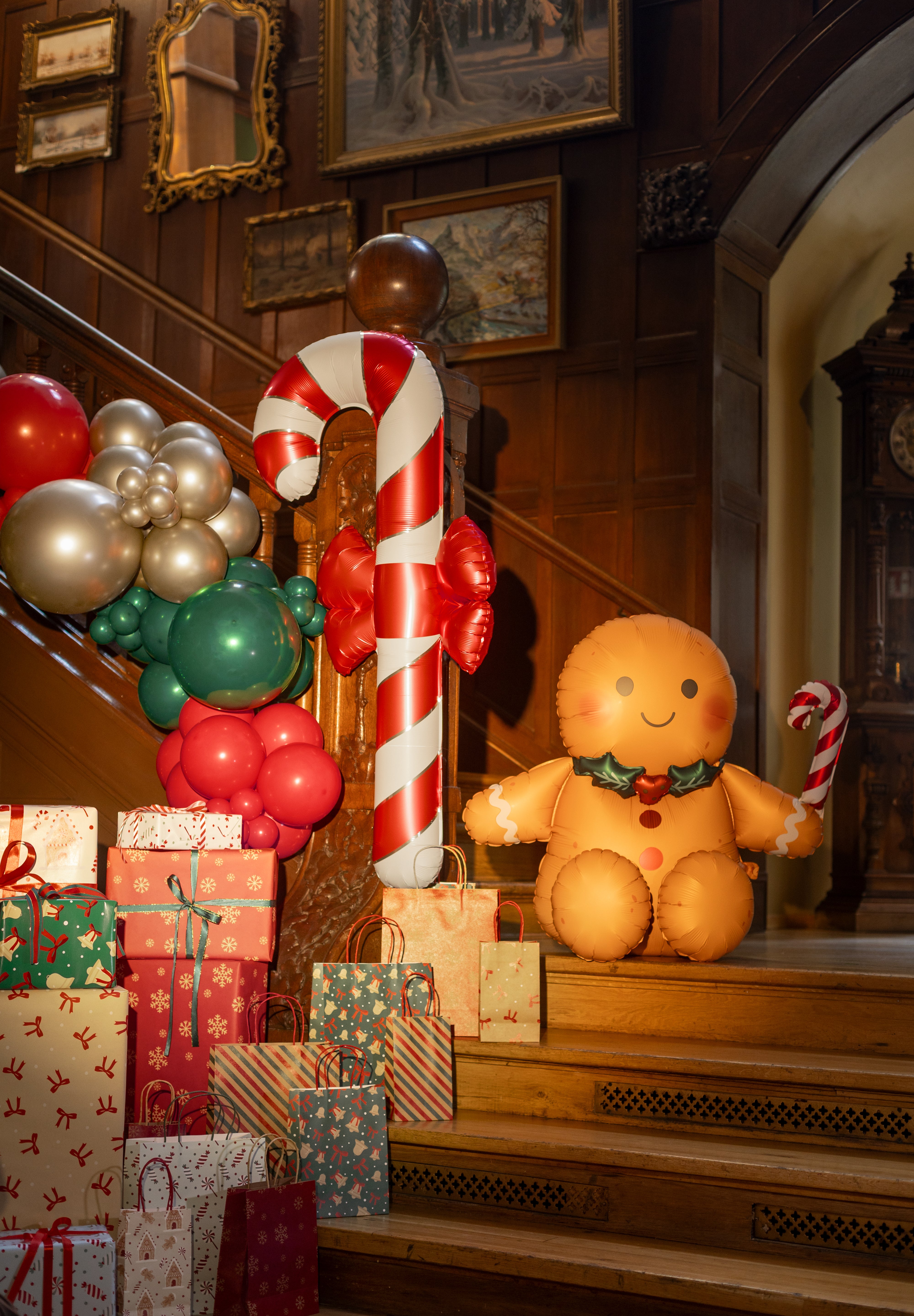 Balão Foil Gingerbread Man - Natal