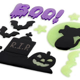 Conjunto de Adesivos de Gel para Janela – Boo!