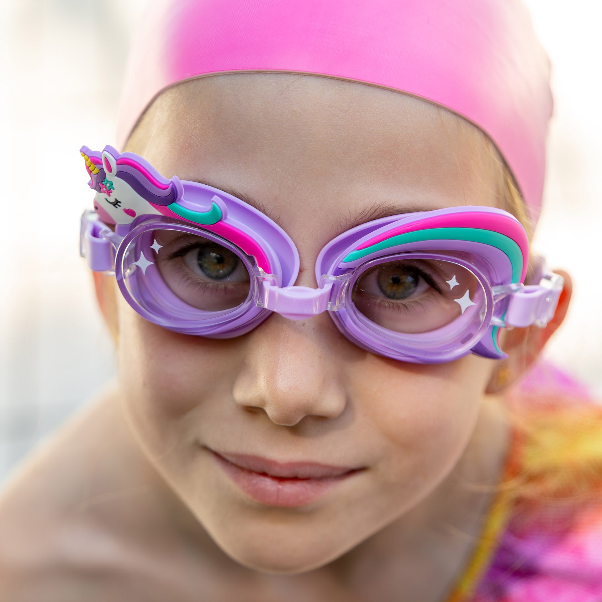 Unicorn swimming goggles