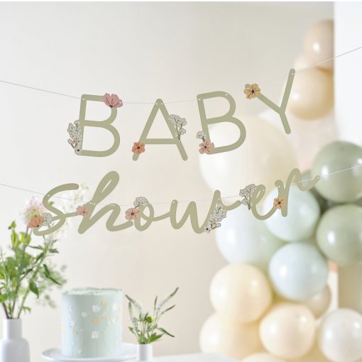 Little Star Banner - Hello Baby Gold