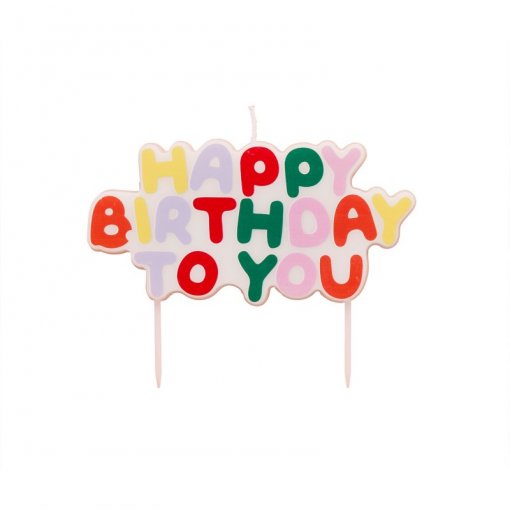 Vela Happy Birthday Playful Brights