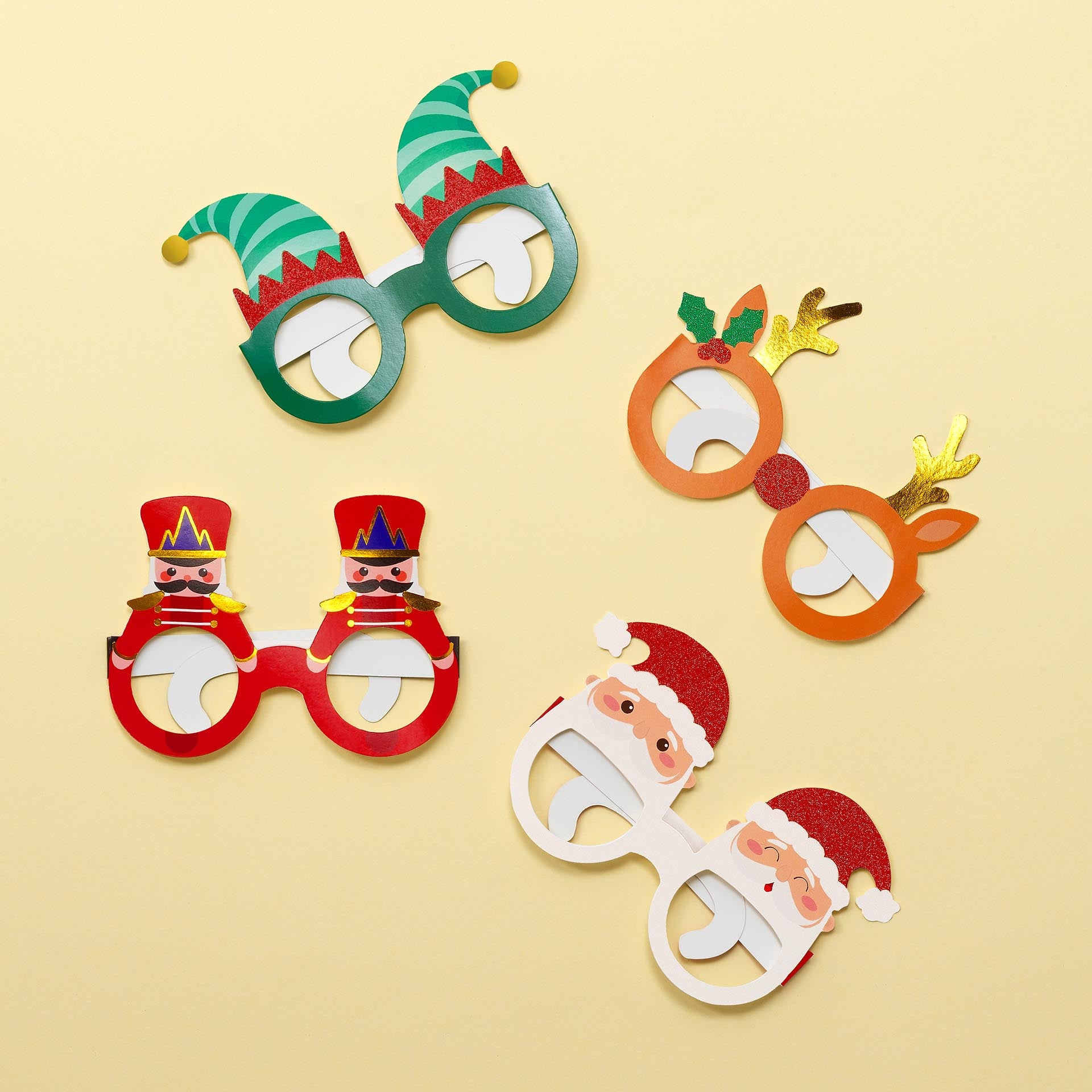 Photobooth Christmas Glasses