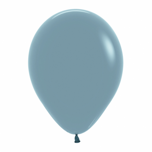Balão Latex Azul Pastel Dusk
