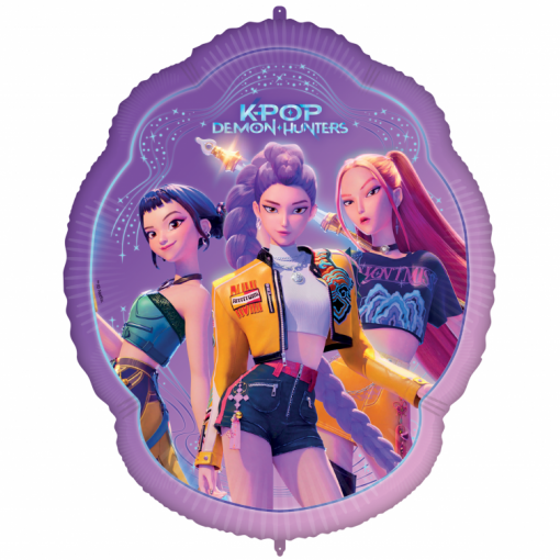 Balão Foil KPop Demon Hunters
