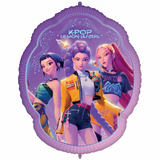 Balão Foil KPop Demon Hunters