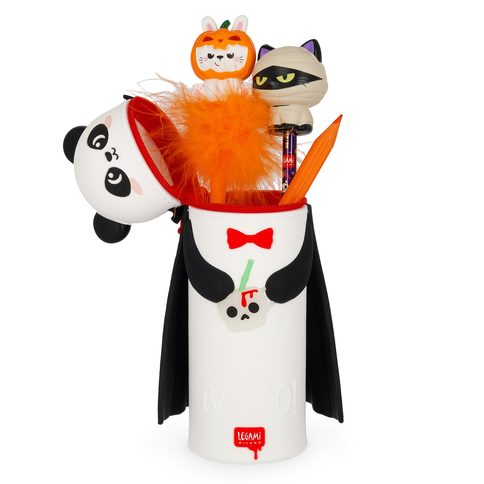 Estojo de Silicone Panda "Bam-Boo"