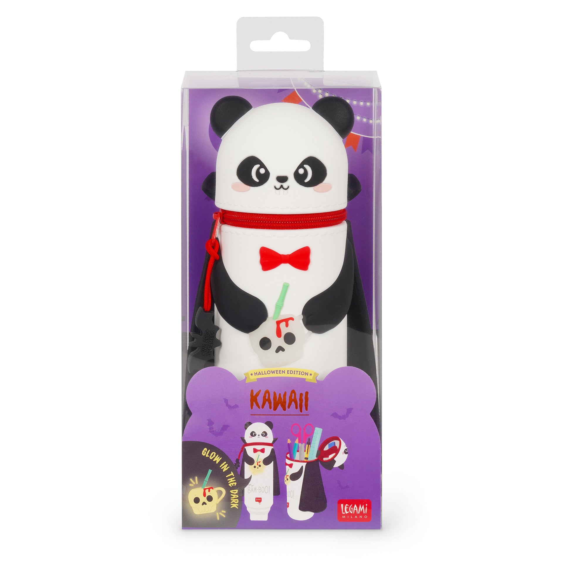 Estojo de Silicone Panda "Bam-Boo"